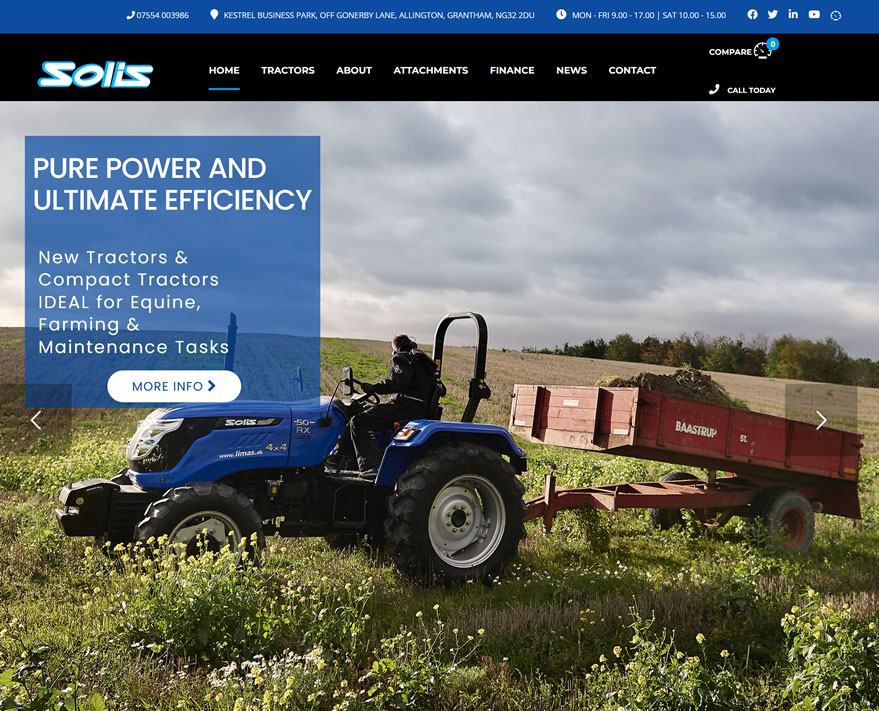 Solis Tractors Lincolnshire