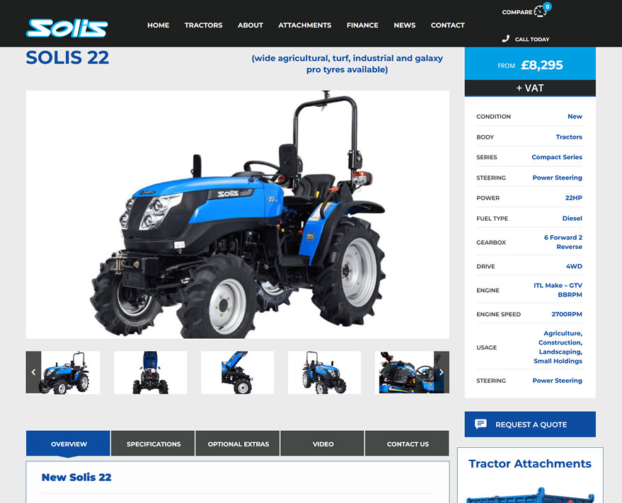 Solis Tractors Lincolnshire